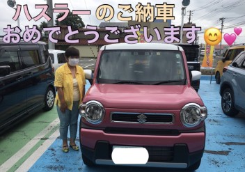 ハスラーのご納車おめでとうございます！！